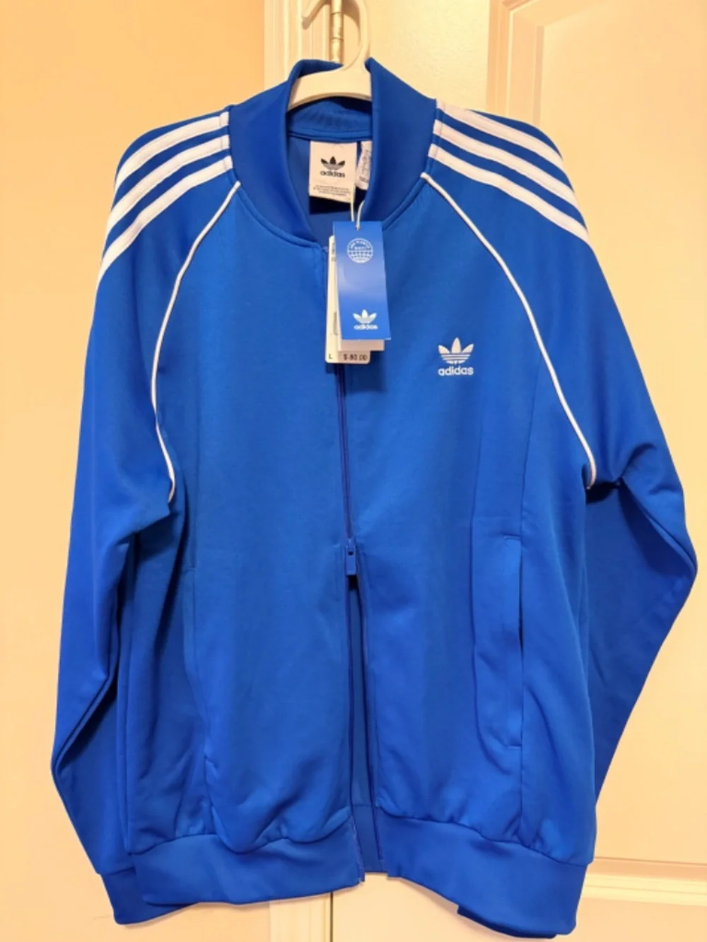 Adidas track jacket, Men size L